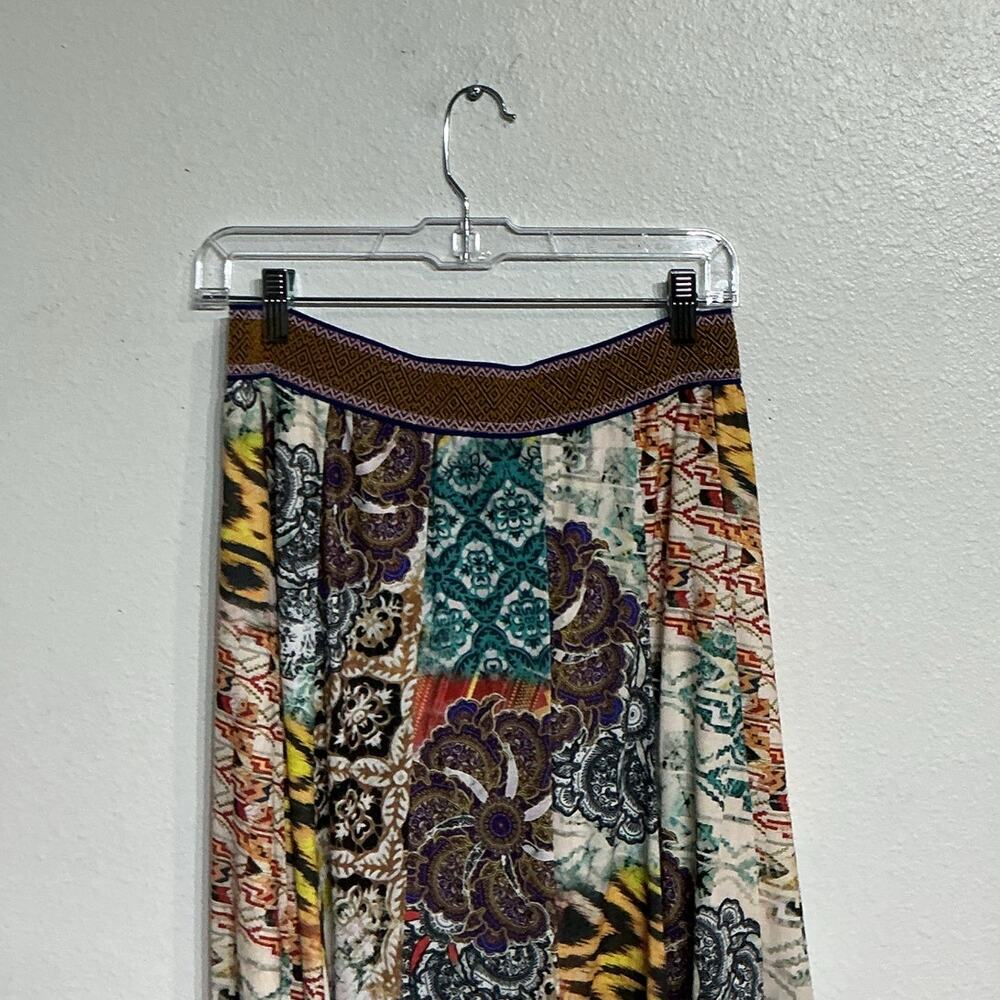 V Cristina Vintage Handkerchief Maxi Skirt Sz M - Picture 6 of 11